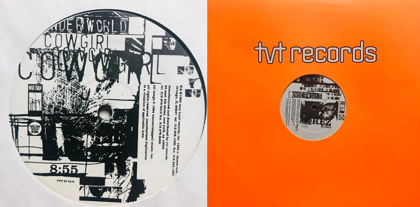 Underworld Cowgirl / Rez ホワイトレコード Underworld - Cowgirl 