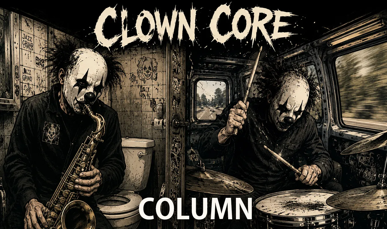 【コラム】 トイレから響くジャズの衝動──Clown Coreという匿名芸術の正体