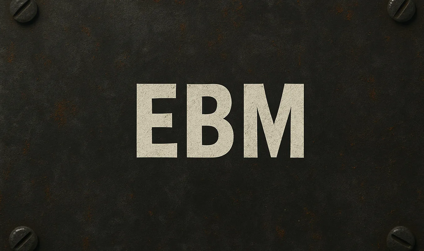 【コラム】 EBM:鋼鉄のビートが駆動する電子の肉体性