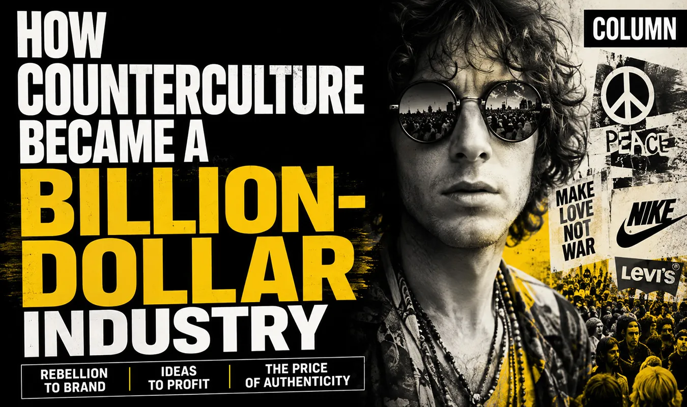 【コラム】 How Counterculture Became a Billion-Dollar Industry - カウンターカルチャーはいかにして数十億ドル規模の産業となったのか