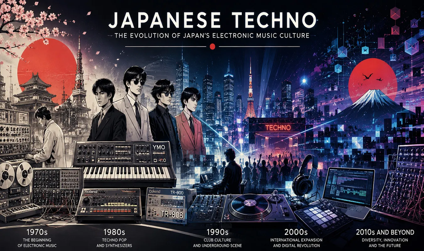 【コラム】 Japanese Techno ― 日本が築いた電子音楽文化の軌跡と世界への影響