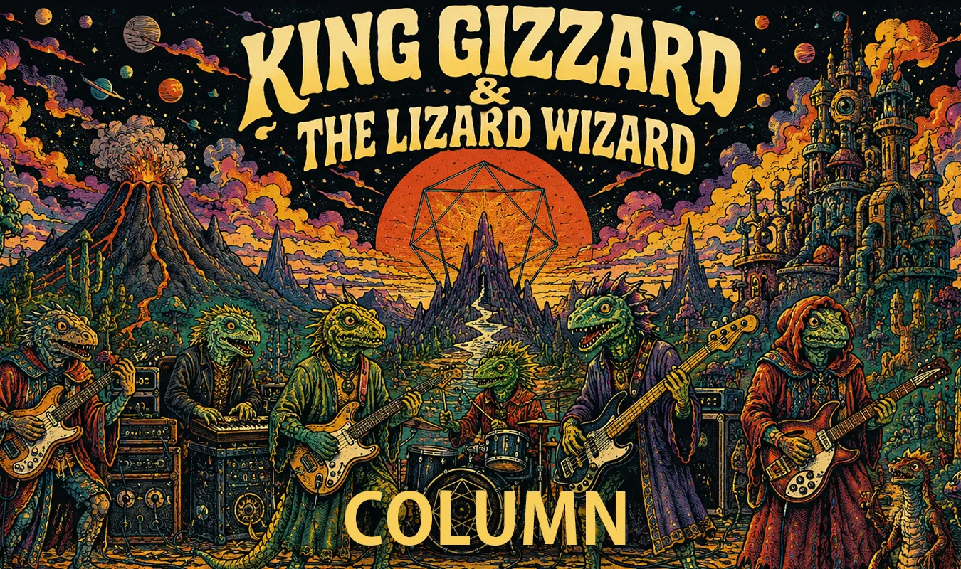 【コラム】 King Gizzard and the Lizard Wizard：超多作性と実験性が交差する現代サイケデリック・ユニバースの全貌