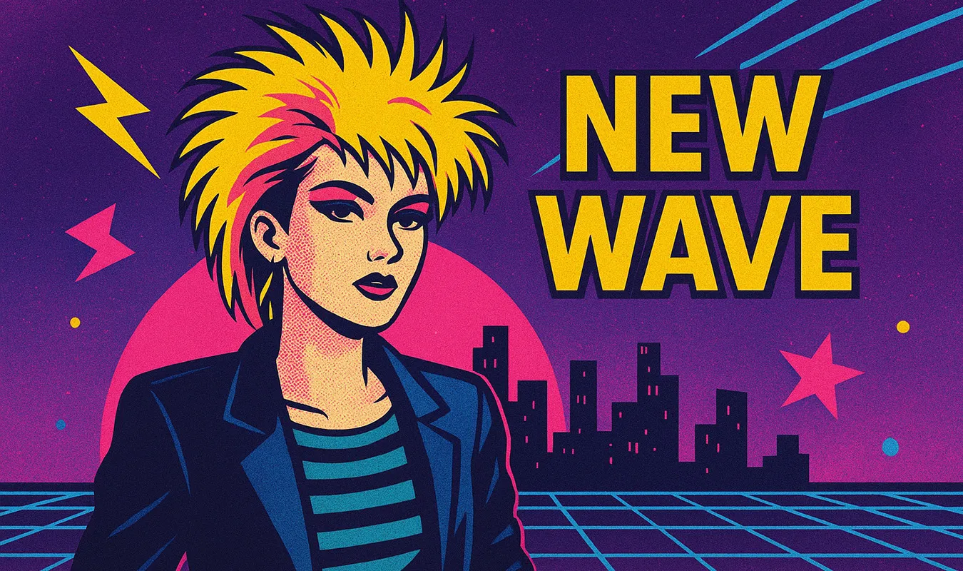 【コラム】 ニューウェーブ(New Wave)──ポストパンク以降の音楽革新と80年代都市文化の交差点