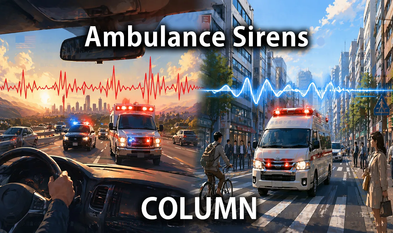 【コラム】 サイレンはなぜ国によって違うのか——音環境と社会構造がつくる警告音の設計思想