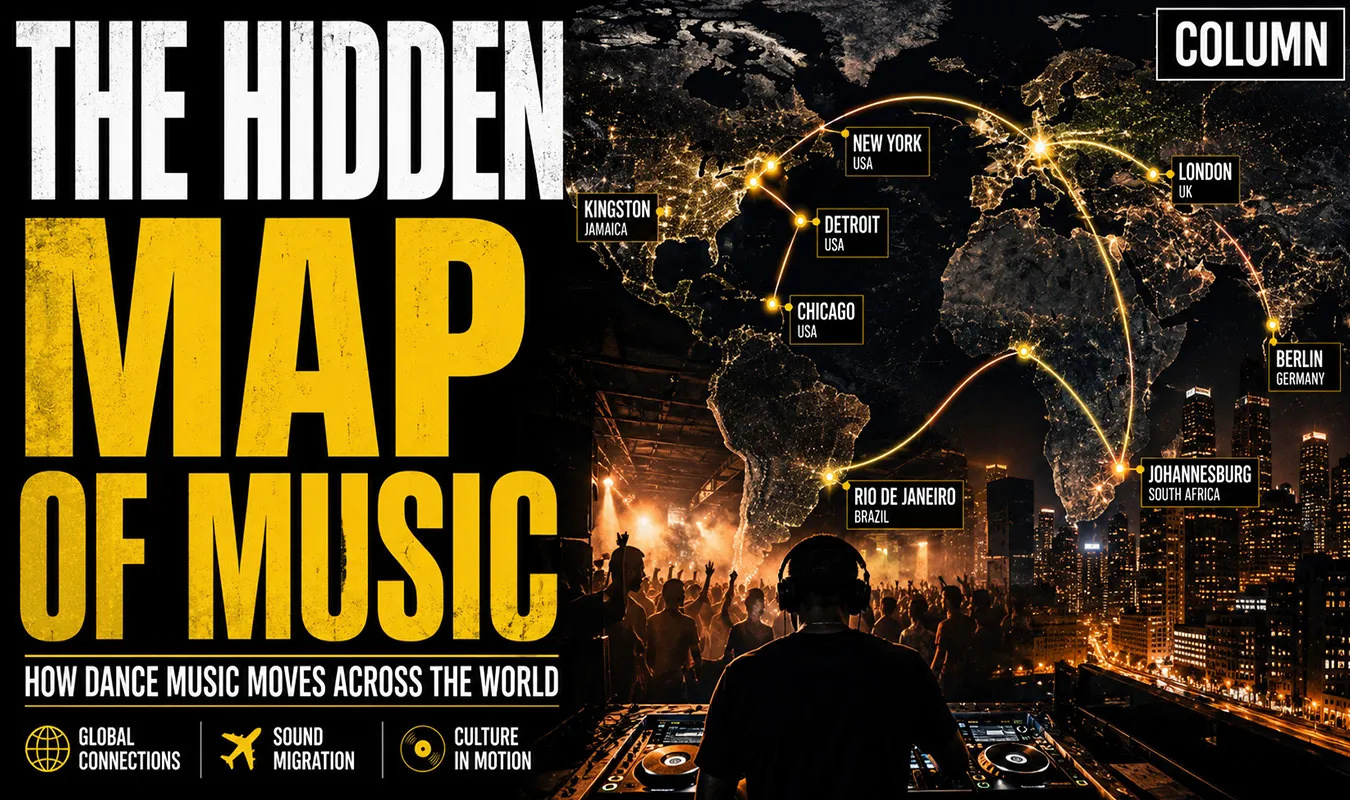 【コラム】 The Hidden Geography of Global Dance Music — ダンスミュージックはどこで生まれたのか？