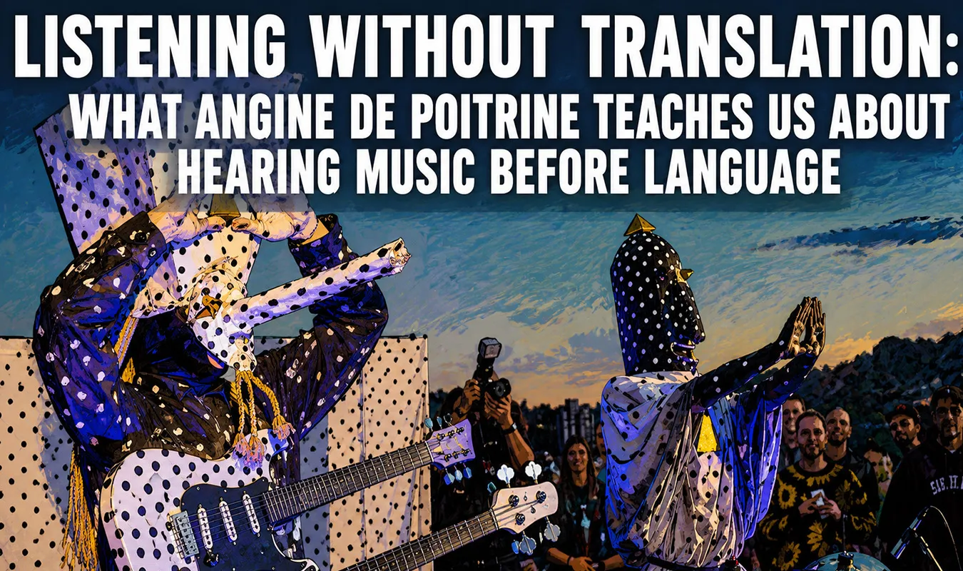 【コラム】 言葉になる前に音楽は始まっている――Angine de Poitrineが教える“翻訳しない聴き方”