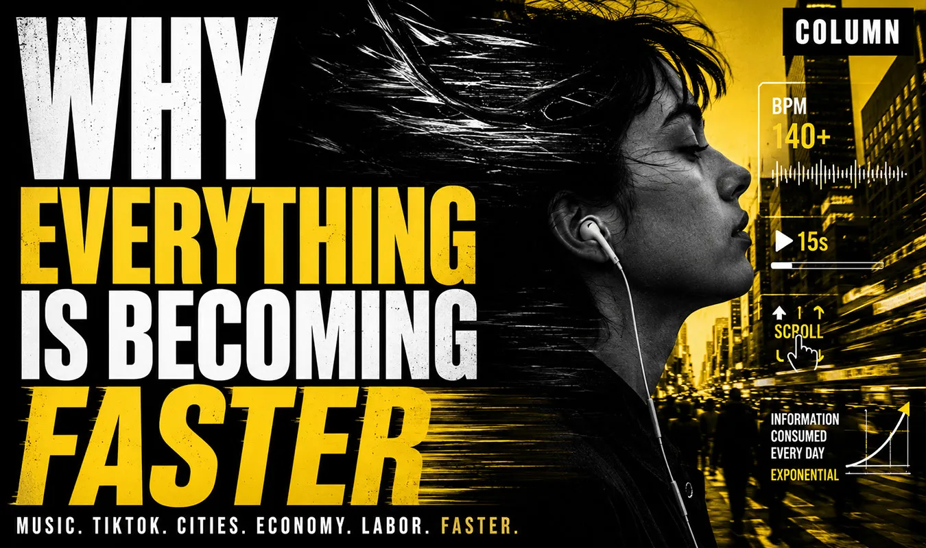【コラム】 Why Everything Is Becoming Faster — なぜ、すべてが速くなっているのか