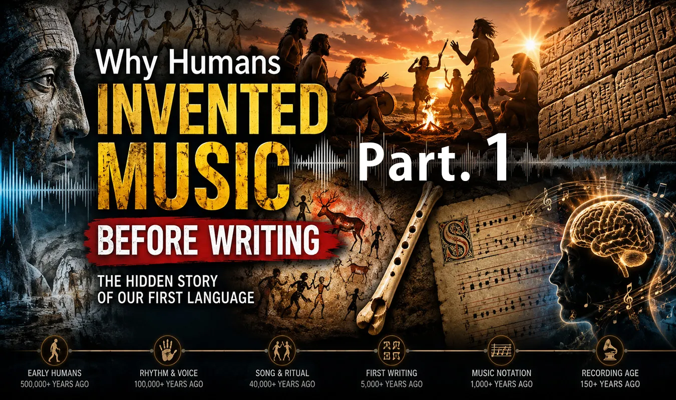 【コラム】 Why Humans Invented Music Before Writing - Part1
