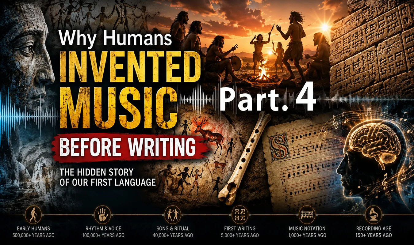 【コラム】 Why Humans Invented Music Before Writing - Part4