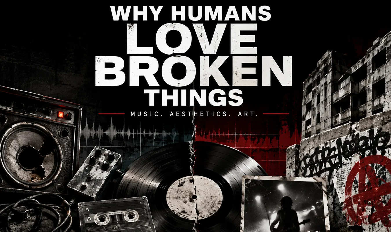 【コラム】 Why Humans Love Broken Things — なぜ人間は壊れたもの、不完全なものに美を感じるのか