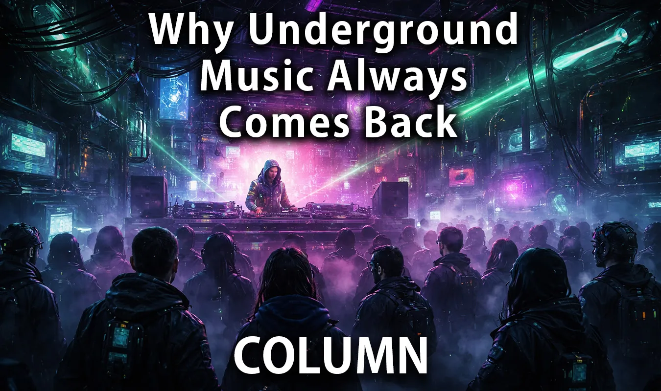 [Kolumne] Warum kommt Musik, die im Untergrund geboren wurde, immer wieder zurück?